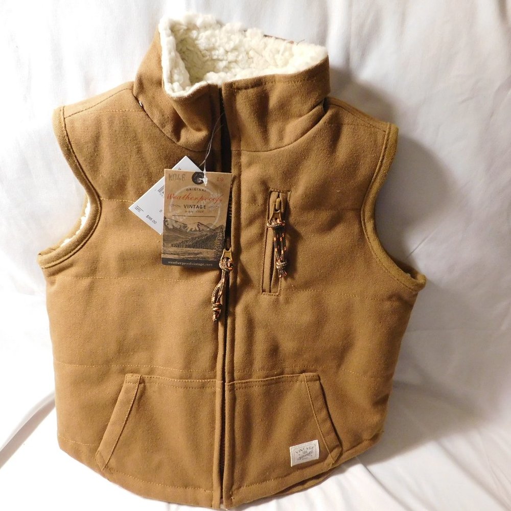 Original Weatherproof Vintage Vest Children Size 5 NEW